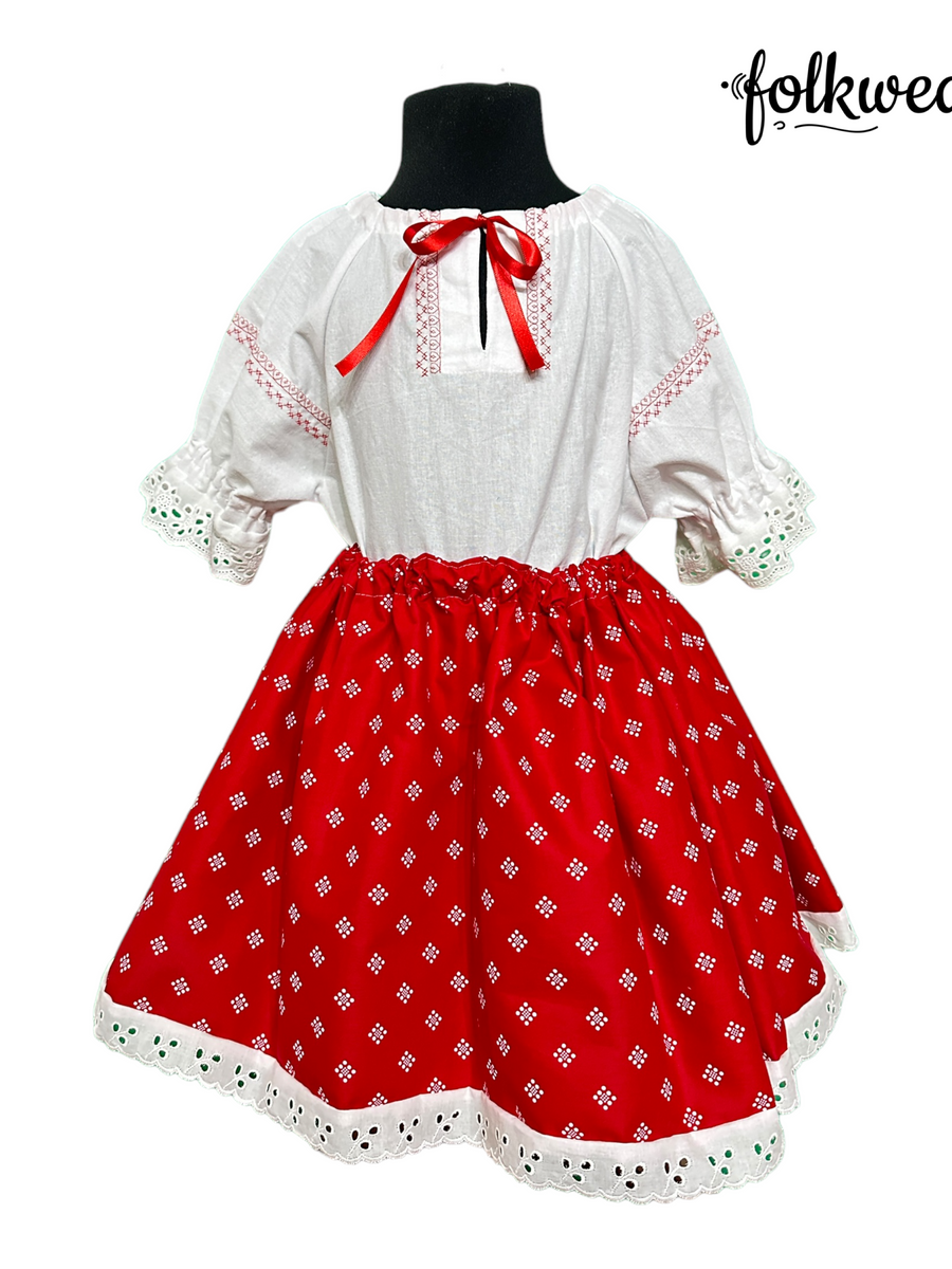 Dievčenský folklórny set